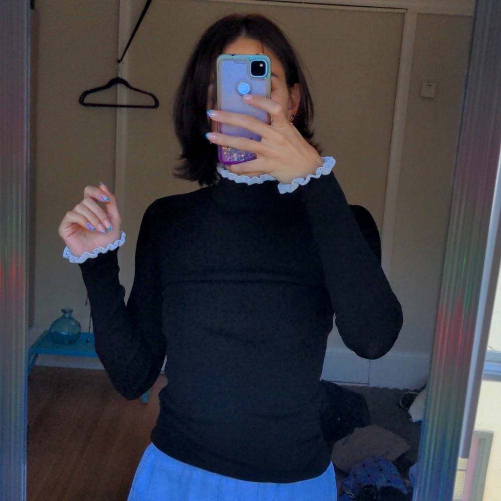 Black sweater